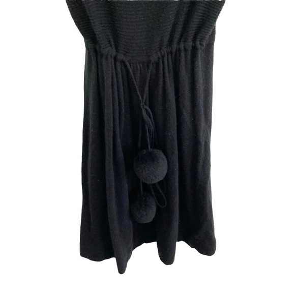 BCBG Maxazria Wool Angora Black Knit Sweater Dress Women’s Size M BCBGMaxAzria - Picture 6 of 9